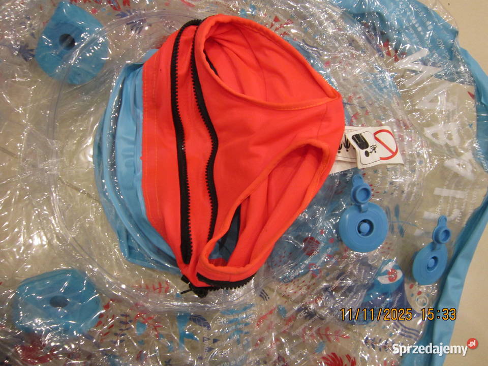 Kółko pompowane dziecka z siedzeniem i uchwytami mazowieckie Warszawa