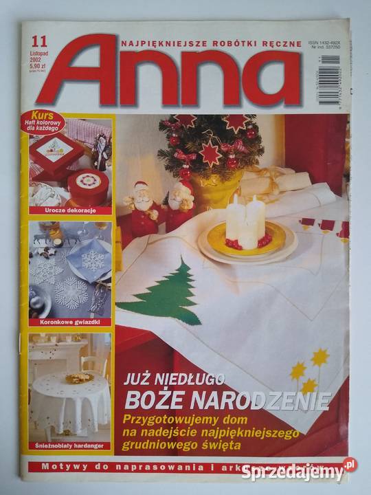 ANNA najpiękniejsze robótki ręczne 112002 Czasopisma Gdańsk