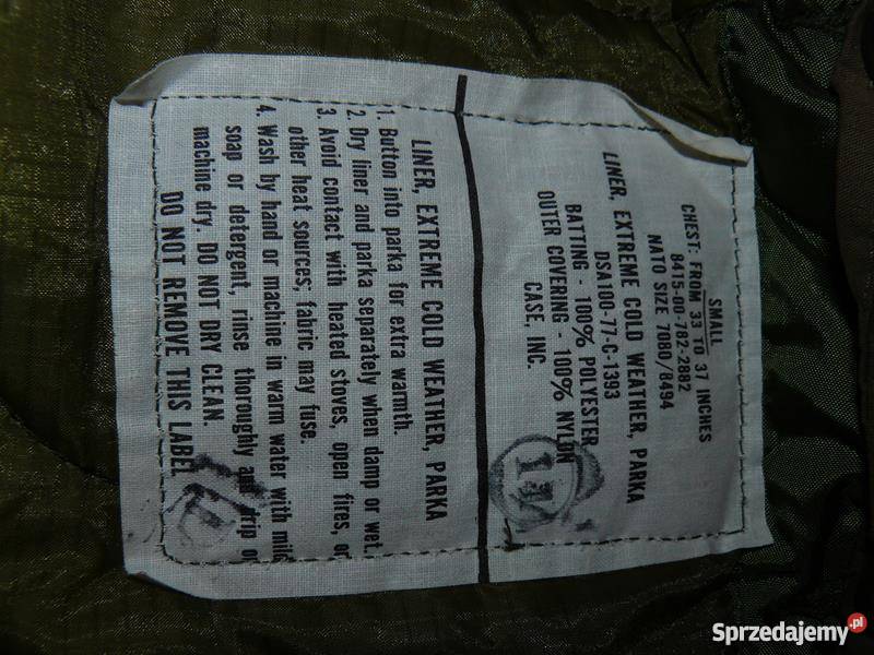 Kurtka Parka M51 Small Nowa Kurtki i płaszcze Pisz sprzedam