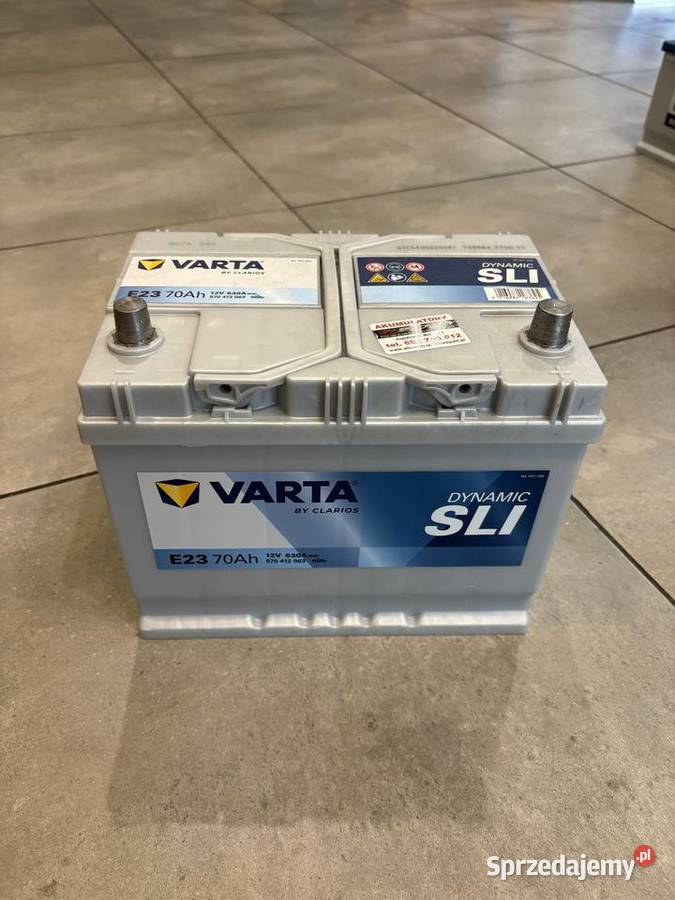 Akumulator VARTA Blue Dynamic E23 70Ah 630A EN P Augustów