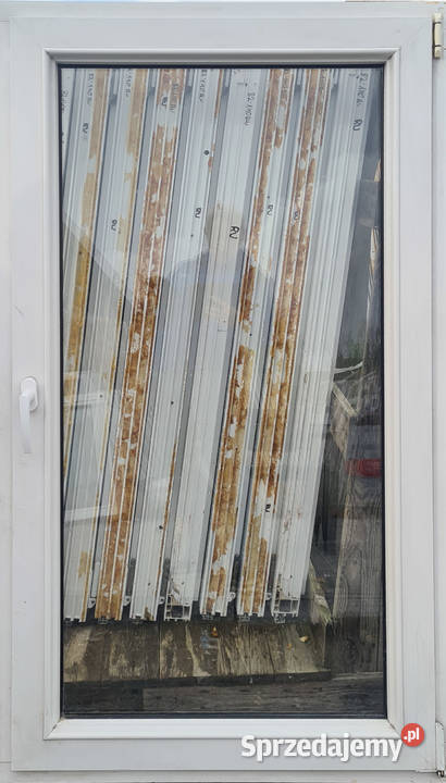 OKNA KacprzaK 89X160 OKNO Używane Plastikowe PCV Okna ścienne Budowa Lublin