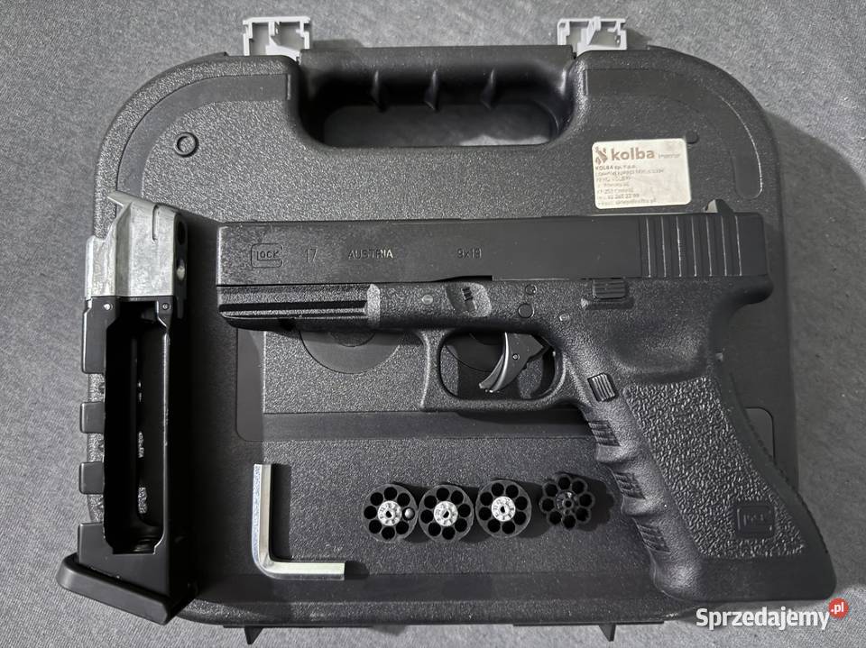Wiatrówka pistolet Glock 17 na śrut diabolo 45 Sport i Wypoczynek małopolskie Nowy Sącz