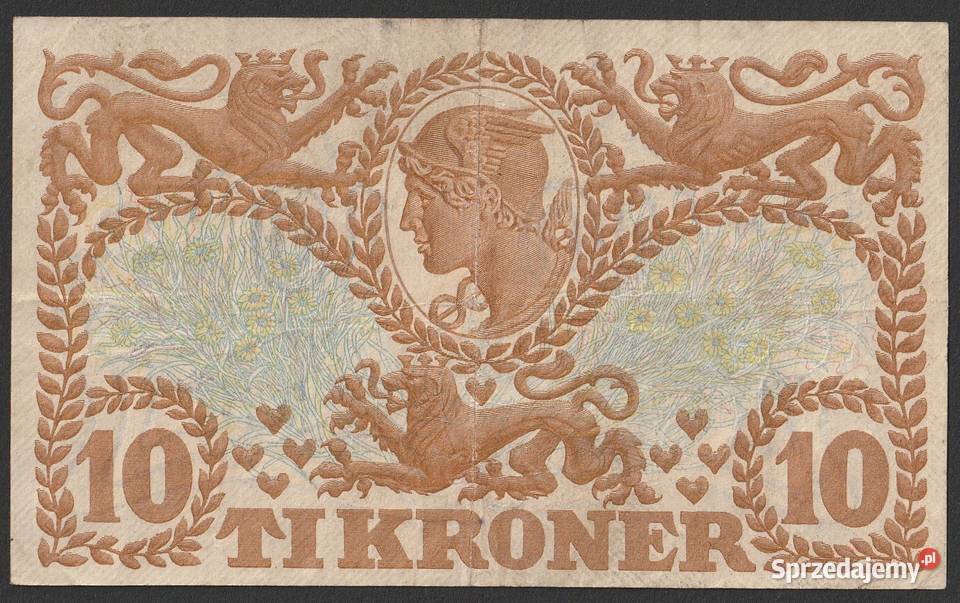 DANIA 10 KORON 1943 U Numizmatyka Łódź