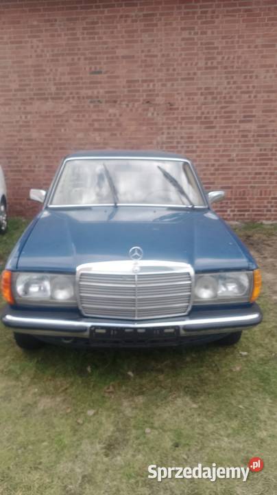 W123 200 E Niemiecki brief Samochody osobowe Zielona Góra