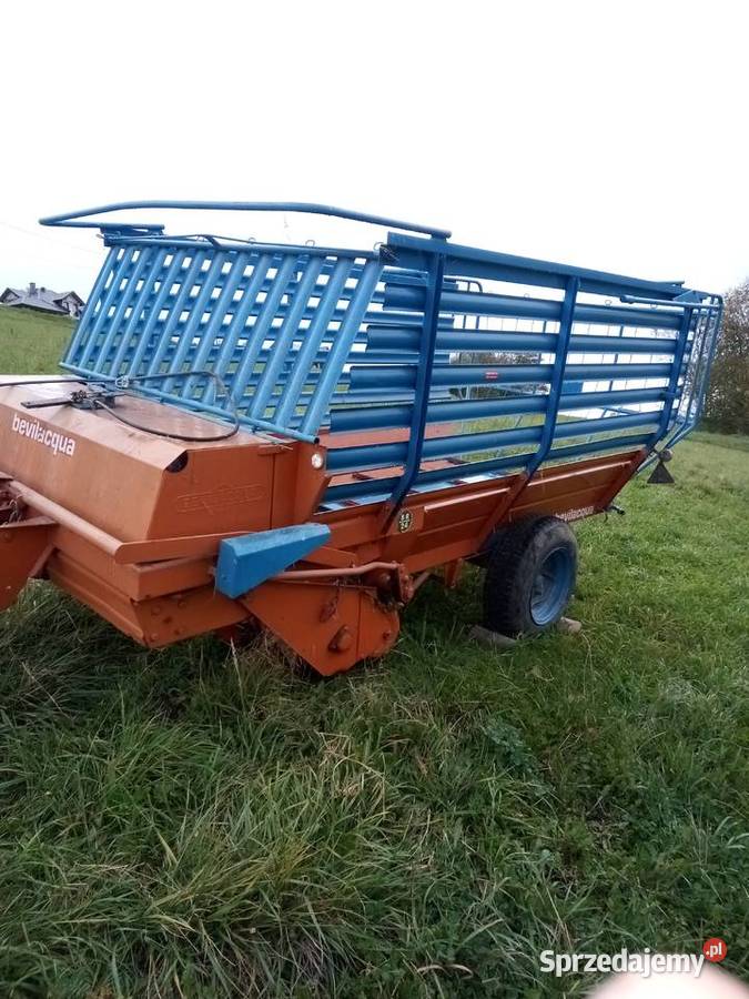 Przyczepa samozbierająca nieuszkodzony Kasinka Mała