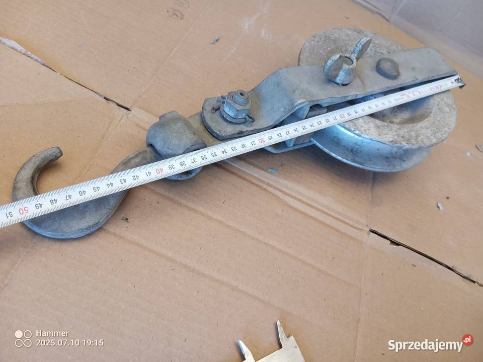 Bloczek kółko do wyciągania Stargard sprzedam