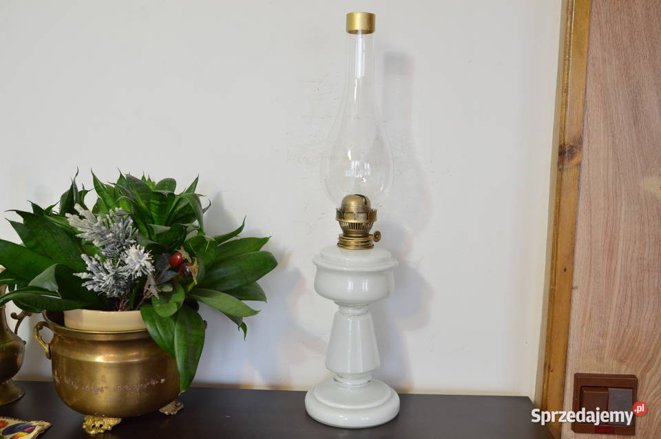 szklana lampa naftowa opalowa sprawna Jastrzębie-Zdrój sprzedam