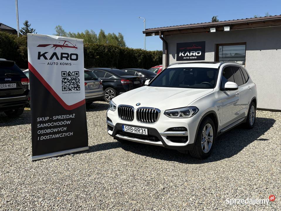BMW X3 z 2020r Gwarancja Zarejestrowany w Polsce Paniówki