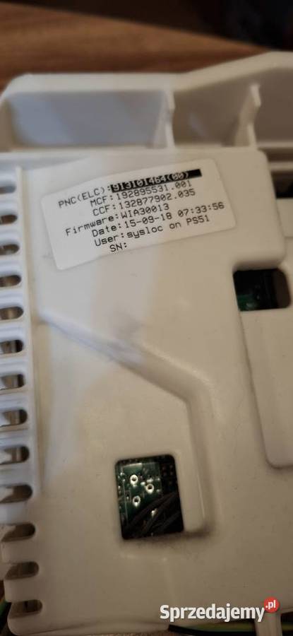 Moduł sterujący zasilający pralkę Electrolux Części i Akcesoria Tychy