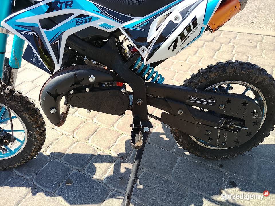 Mini cross 49 3 odpalany na rozrusznik Dębogóra