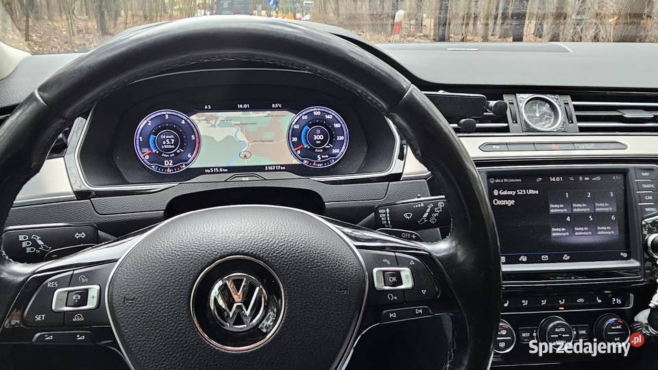 VW PASSAT RLine Zadbany podgrzewane fotele Passat Rogalinek