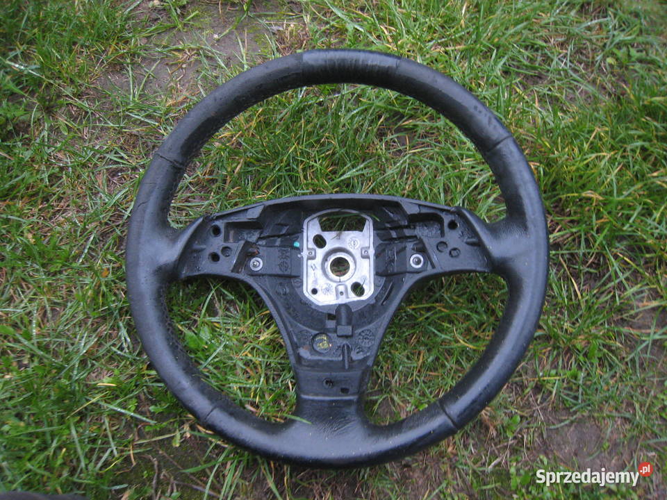 Kierownica BMW 3 seria E46 3 ramiona skóra
