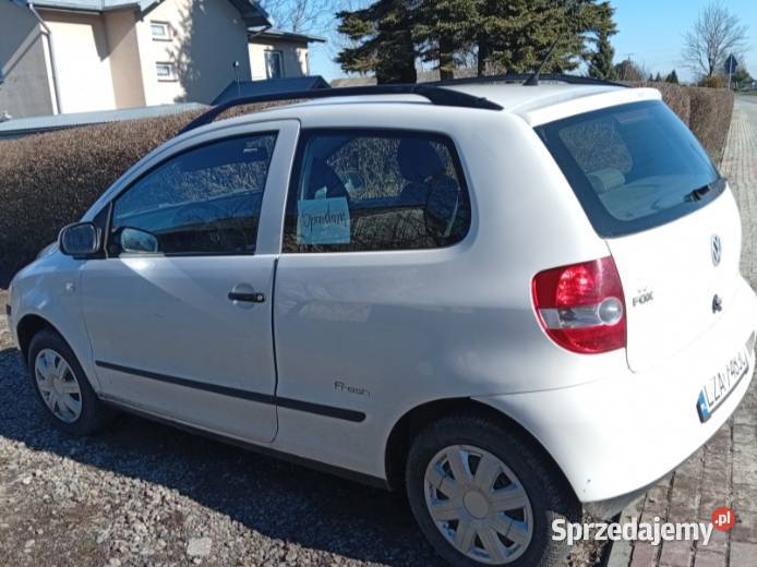 VW Fox 2008 12 Benzyna Przebieg 153 Radecznica