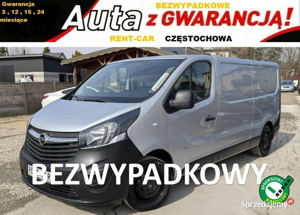 Opel Vivaro 16CDTi Long125Ciężarowy BUS 3Osoby Częstochowa