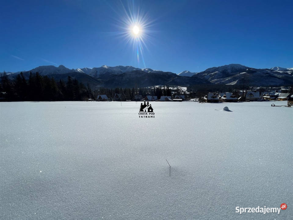 sprzedaży gruntu 678m2 Kościelisko