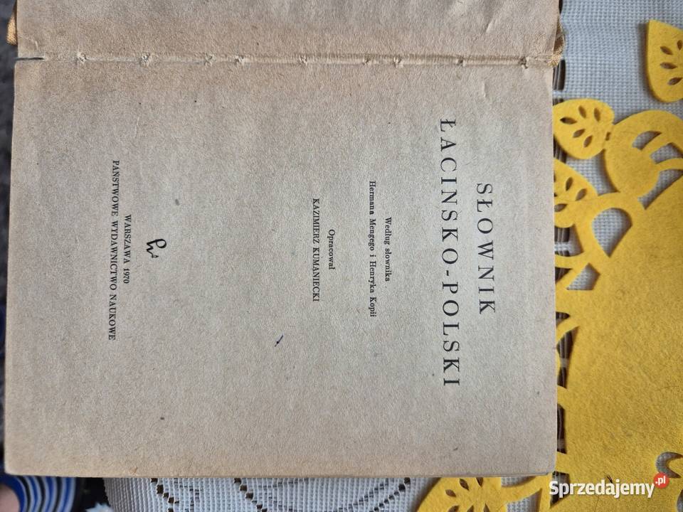 Słownik polskołaciński mazowieckie