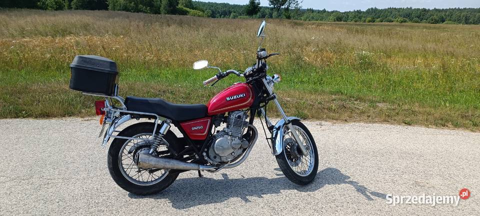 Suzuki GN 250 Klasyk w stanie nieuszkodzony świętokrzyskie Smyków sprzedam