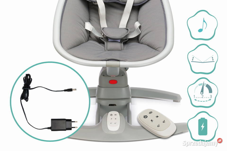 Huśtawka elektryczna Mimi Grey FilliKid Poznań