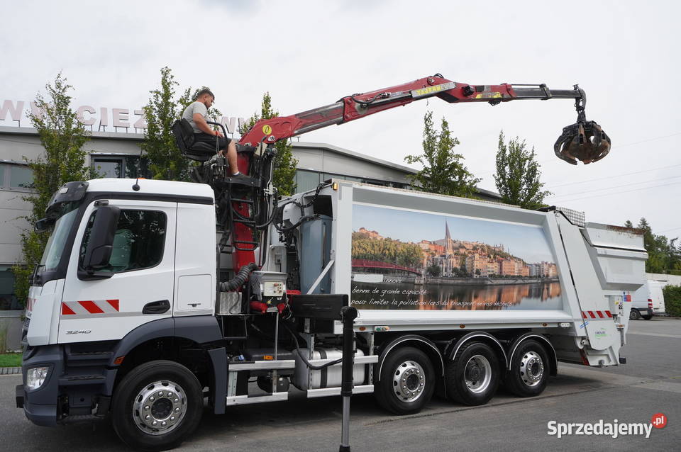 MercedesBenz Antos 3240 8x2 HDS Tajfun 5 t serwisowany w ASO Kraków