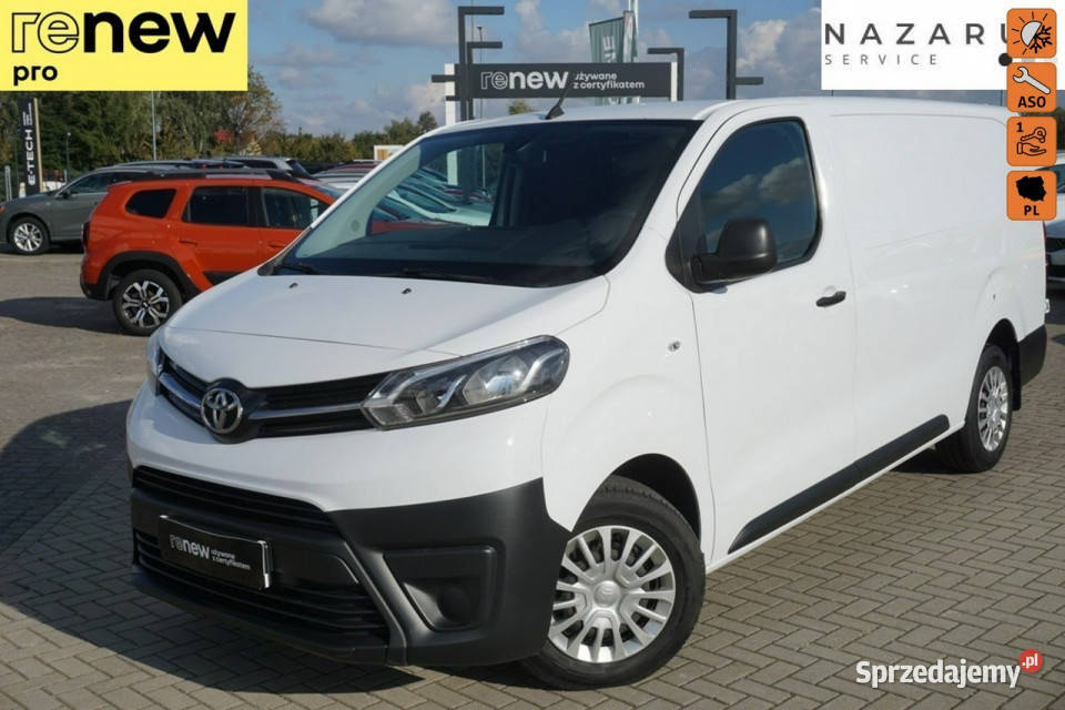 Toyota ProAce 20D4D 145 3os 31T salon fVAT tempomat Samochody dostawcze Lublin