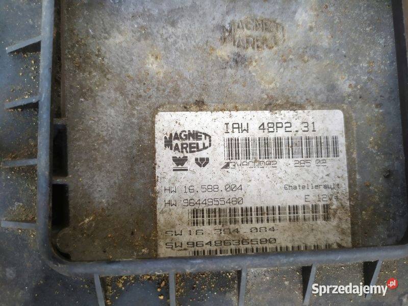 STEROWNIK KOMPUTER CITROEN C5 18 IAW48P231 Gliwice sprzedam