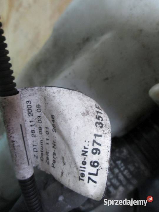 VW TOUAREG I 05r zbiornik płynu spryskiwaczy