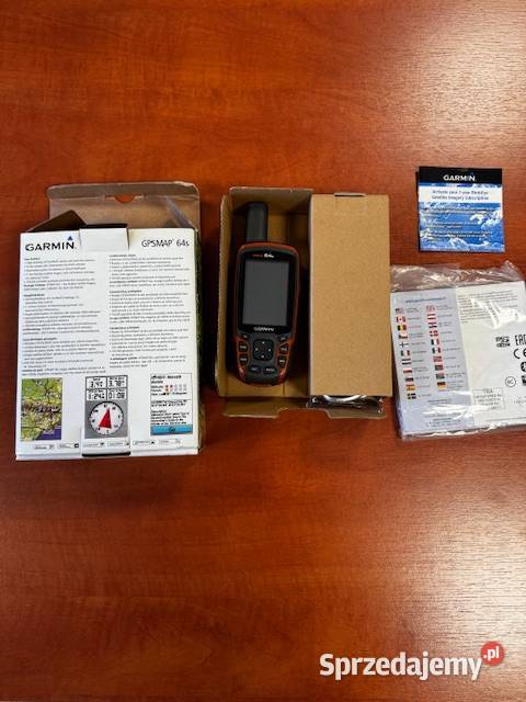 Ręczny GPS Garmin GPSMAP 64S Pustków-Osiedle