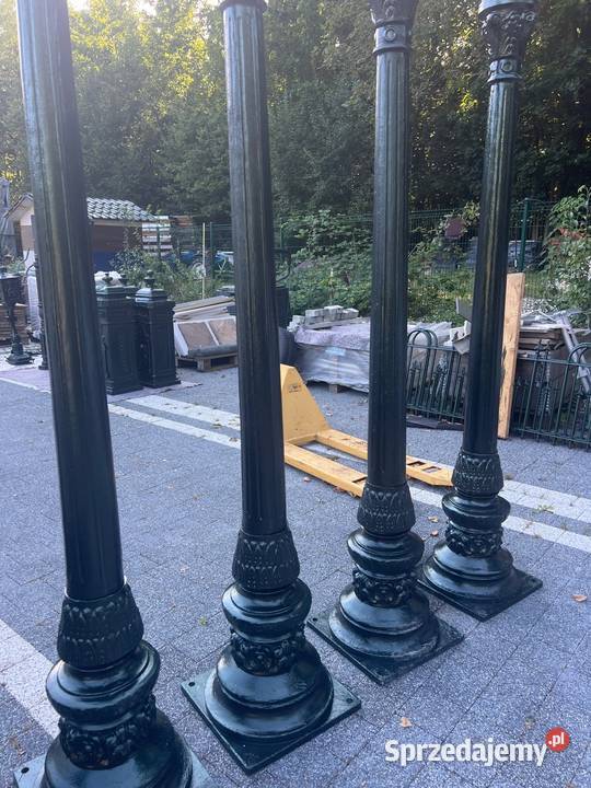 Stare nowe podstawy do lamp parkowych lampa Długopole Dolne sprzedam
