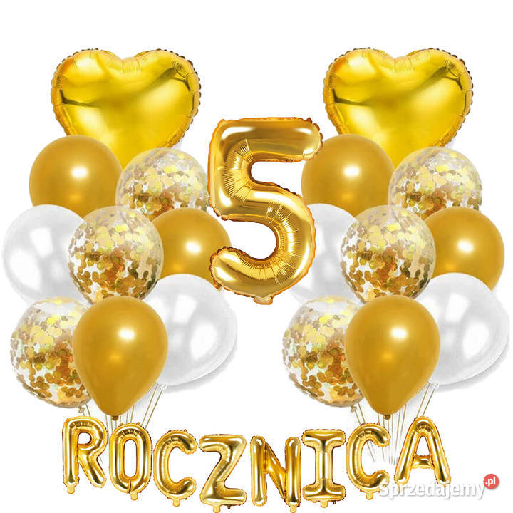 Zestaw dekoracji PIERWSZA 1 ROCZNICA 1 do 9 Dom i Ogród mazowieckie Adamowizna