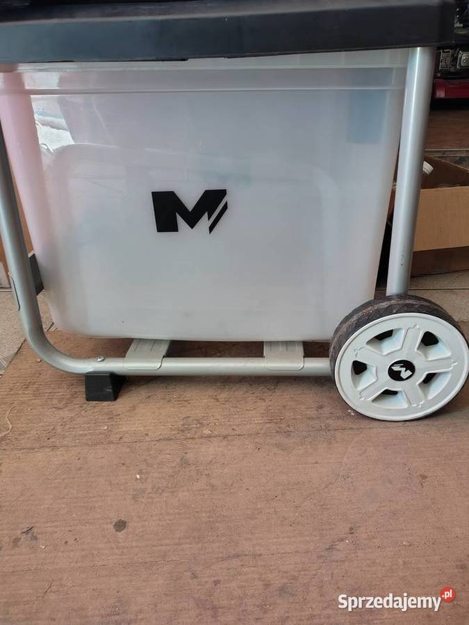 Wózek z pojemnikiem do rozdrabniacza macallister Zawiercie sprzedam