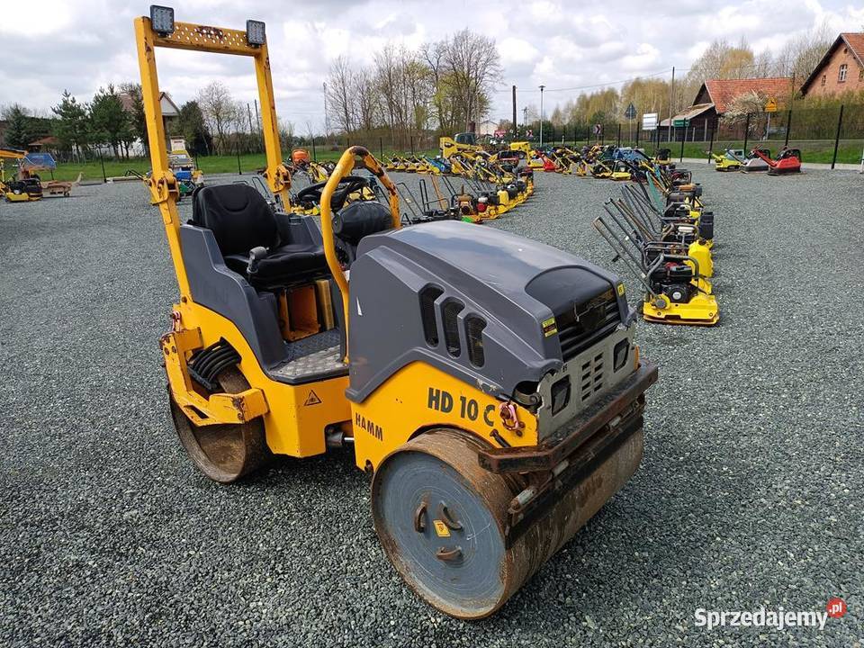 WALEC DROGOWY HAMM HD 10C VV  85 Walce Trzebnica