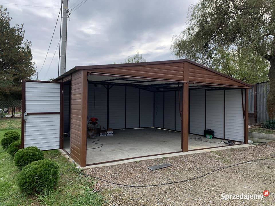 Garażegaraż blaszany 6x56x6 wzmacniany Producent