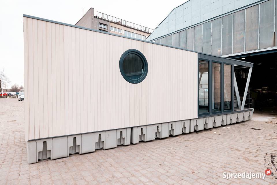 HOUSEBOAT dom na wodzie wersja developerska Szczecin