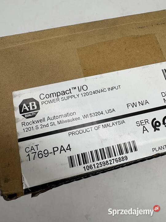 Allen Bradley 1769PA4 Power Supply Biznes i Przemysł Warszawa
