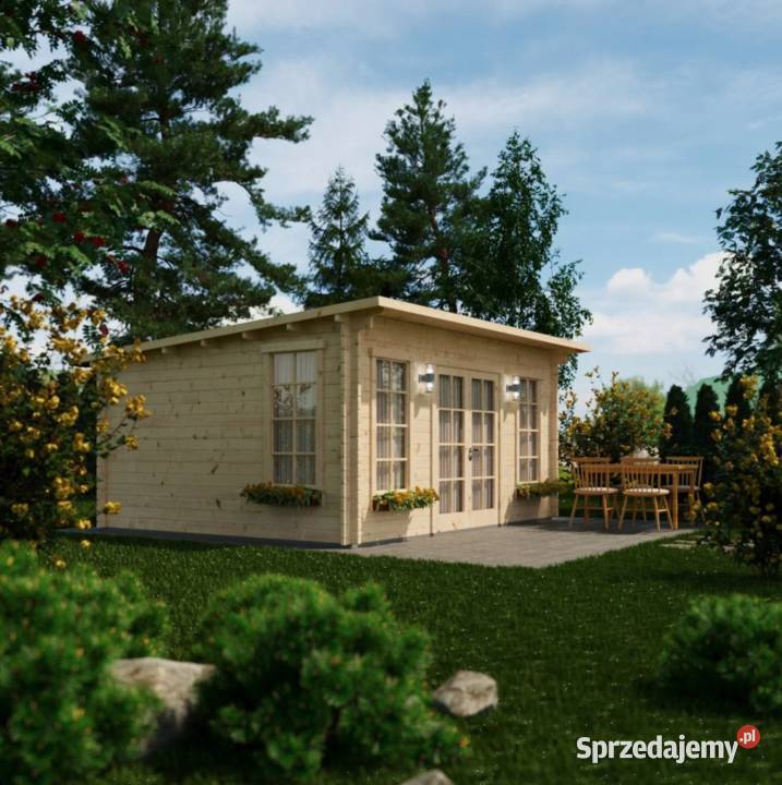 Domek letniskowy drewniany Essex 54 m Ogród Dziekanów Polski