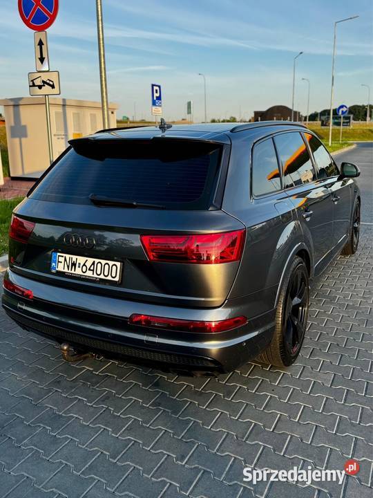 Sq7 40tdi matrix distronic dociagi masaże Nowa Sól