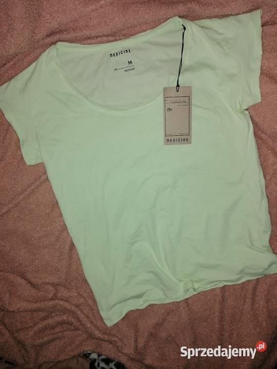 MEDICINE bluzka koszulka tshirt Z surowymi Bez wzoru wielkopolskie Leszno