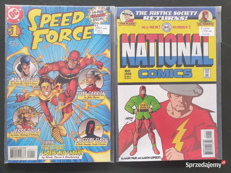 Flash zestaw 10 komiksów DC USA Gdynia