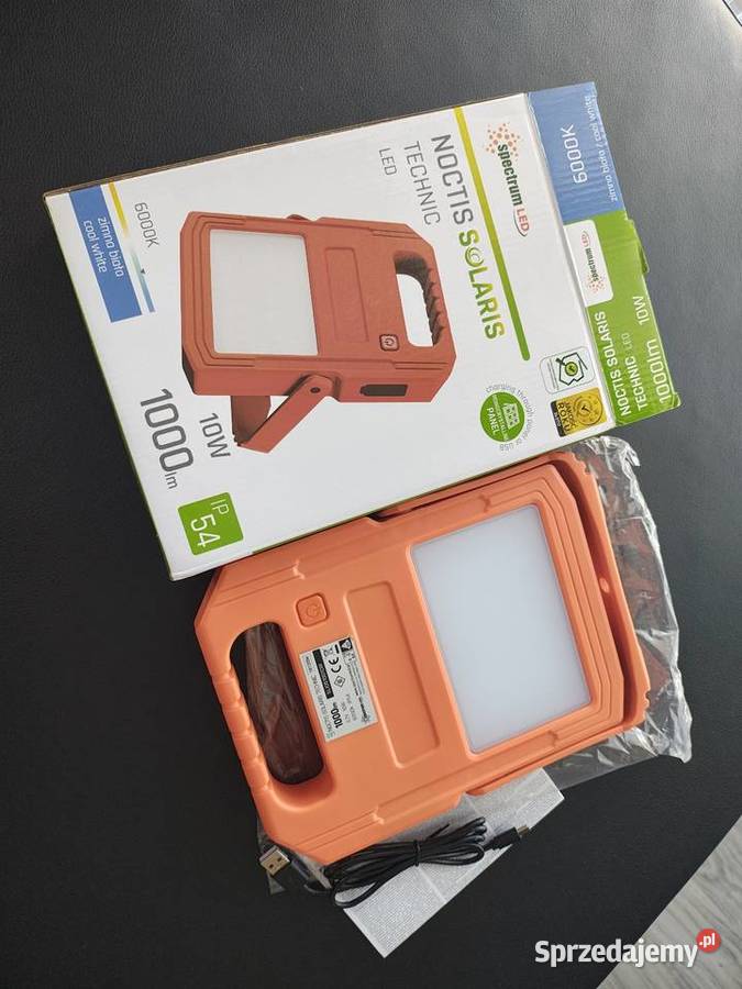 Naświetlacz solarny 10 w Noctis Dom i Ogród podkarpackie Besko