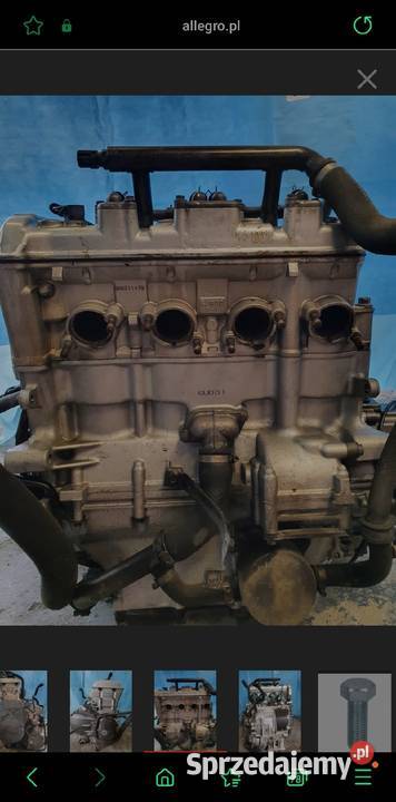 YAMAHA FJR 1300 silnik skrzynia wał alternator wielkopolskie Nowy Tomyśl
