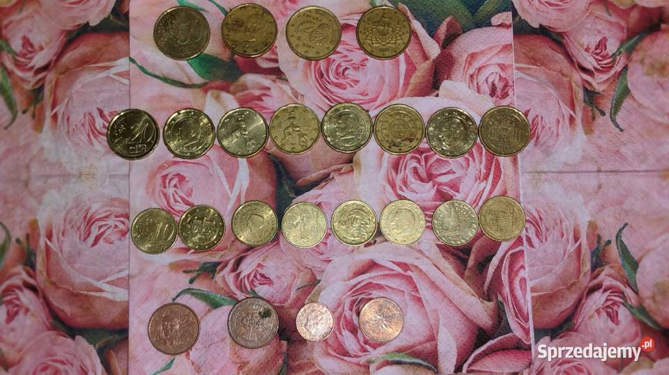 monety Euro centy euro złot Numizmatyka Gliwice
