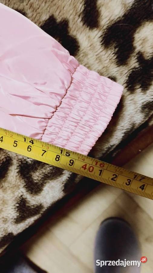 kurtka dziewczęca różowa rozmiar 140146 Kurtki i płaszcze Poznań