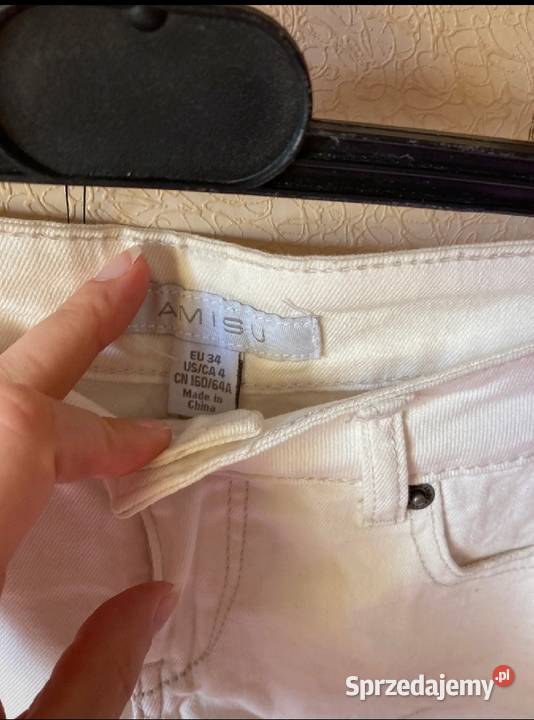 YORKER spodenki Dżinsowe Krótkie Szorty Jeans New Yorker Spodnie Leszno