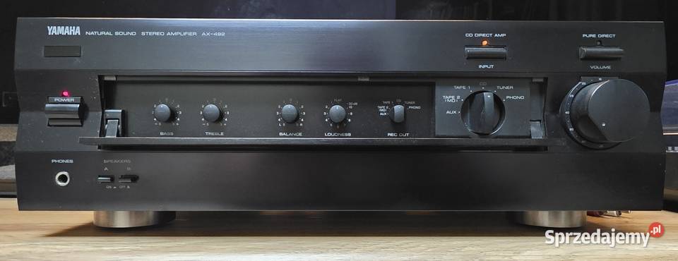 YAMAHA AX492 REWELACYJNY WZMACNIACZ STEREO małopolskie Tarnów