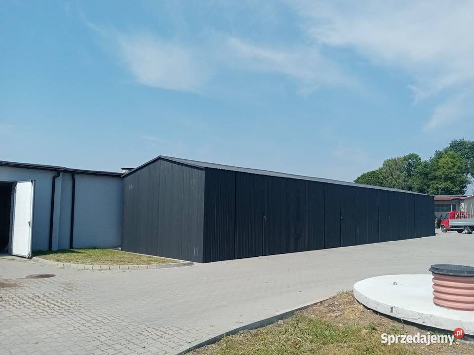 Garaż blaszany blaszak na wymiar Sprzedaż Podkowa Leśna