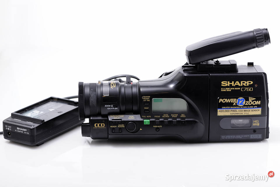 SHARP C 760 kamera VHSC dolnośląskie Wrocław sprzedam