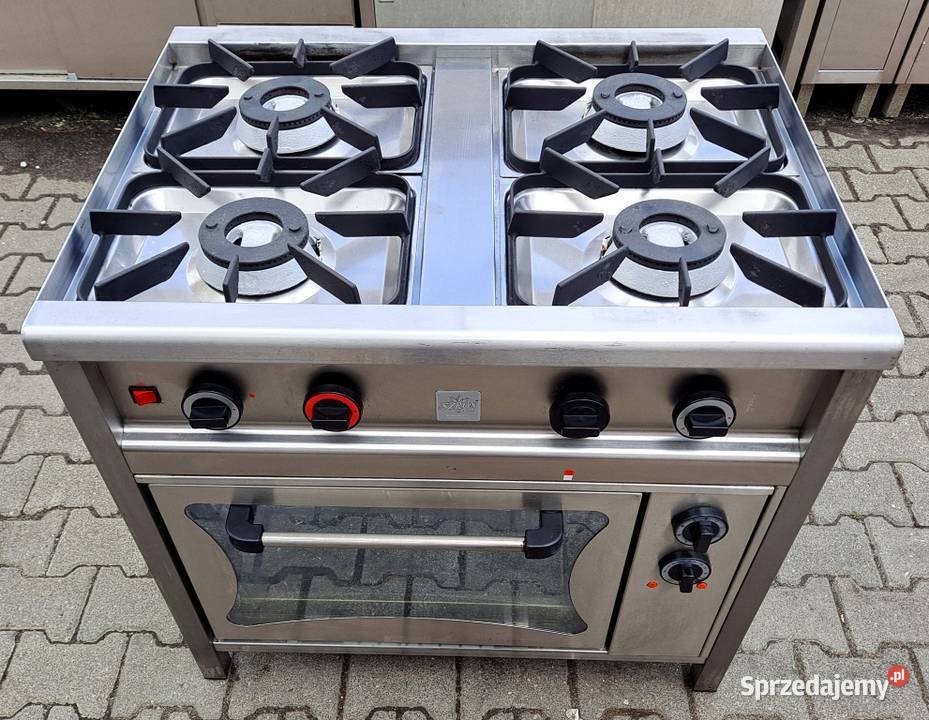 KUCHNIA GAZ 4 PAL Z PIEKARNIKIEM ELEKTR EGAZ