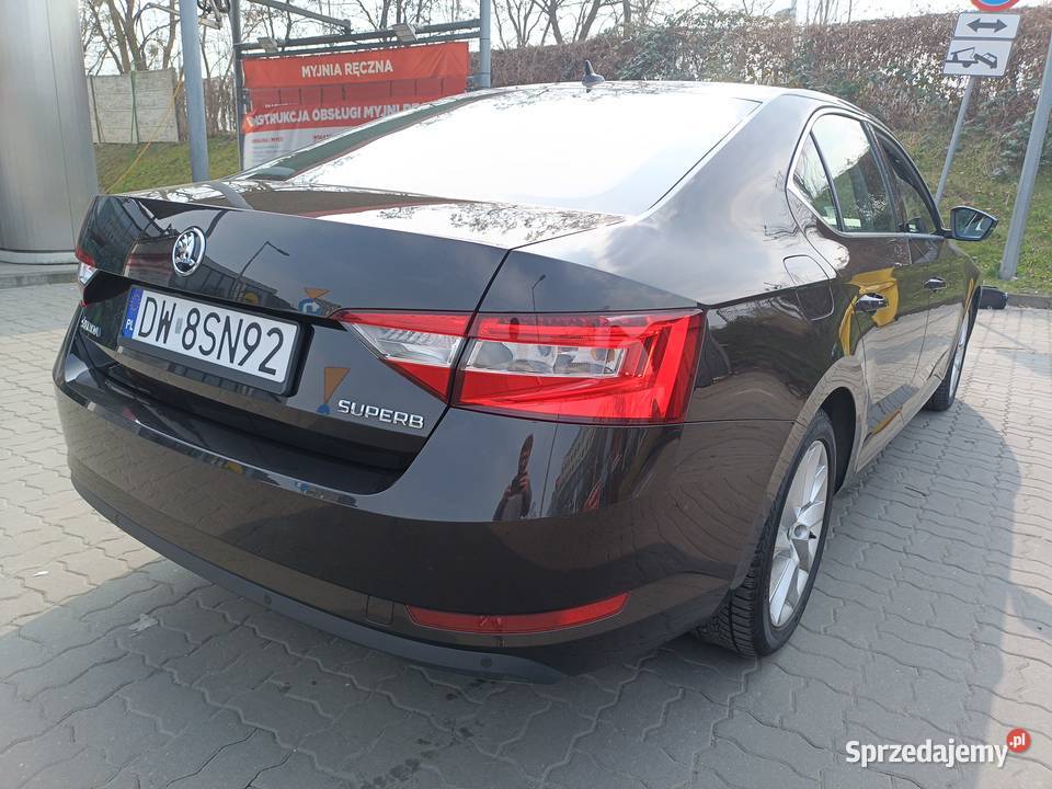 Skoda Superb 18 TSI 2016 1798cm3 dolnośląskie Wrocław