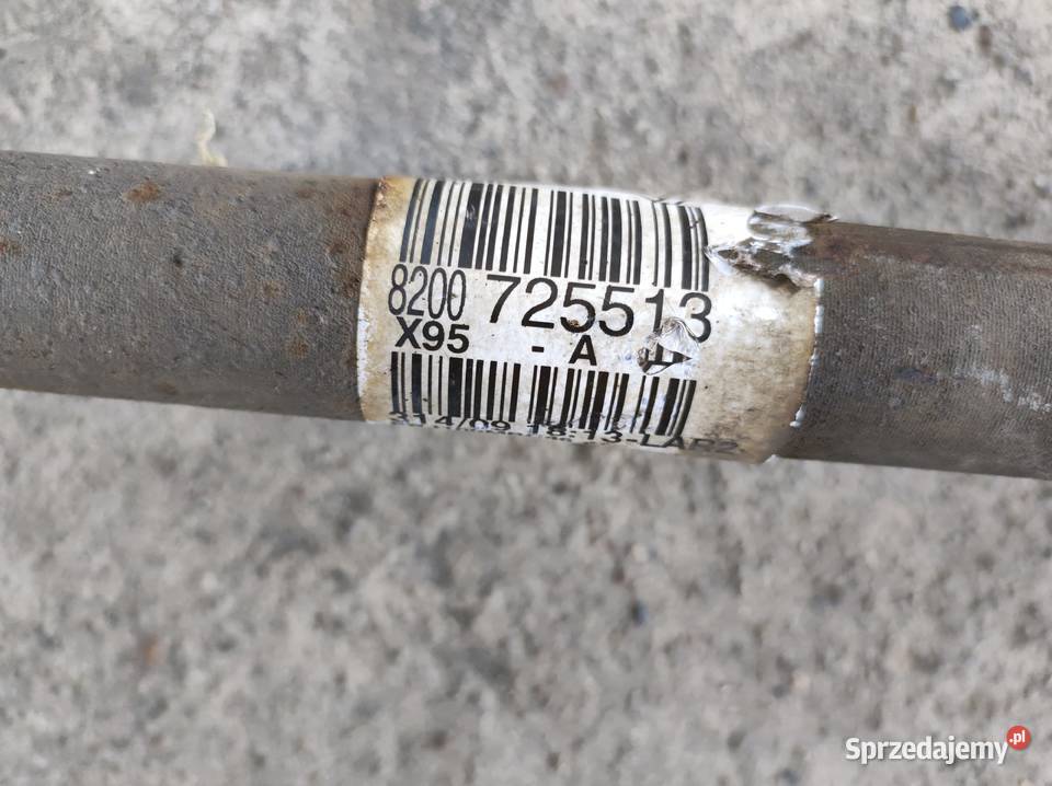 części RENAULT SCENIC III TECNB 3 listwa boczna wielkopolskie