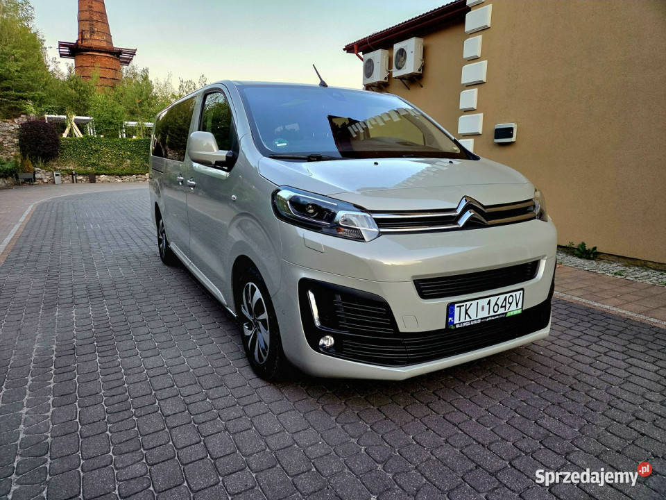 Citroen SpaceTourer 20 HDI 150 Shine Masaże ASR (kontrola trakcji) świętokrzyskie Zagnańsk sprzedam
